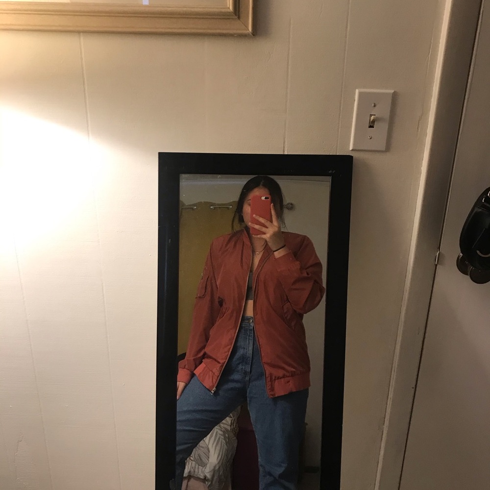 Pink Bomber Jacket - Picture 2 of 5